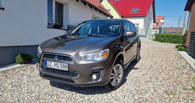 Mitsubishi ASX cena 39996 przebieg: 248000, rok produkcji 2013 z Piechowice małe 781